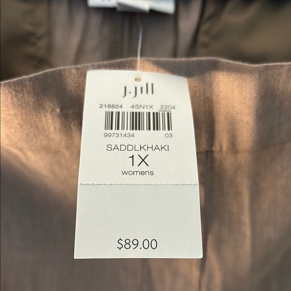 J. Jill Pants - J. Jill Saddle Khaki Women's pants 1X